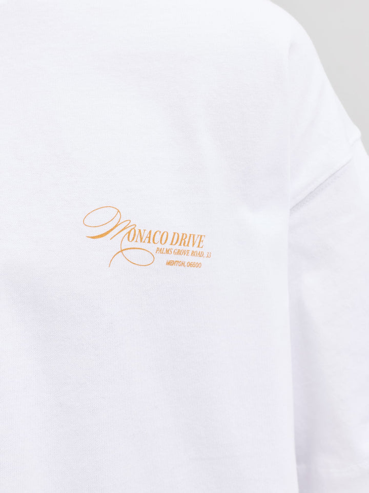 Jack & Jones Sanremo t-shirt off-white – heren