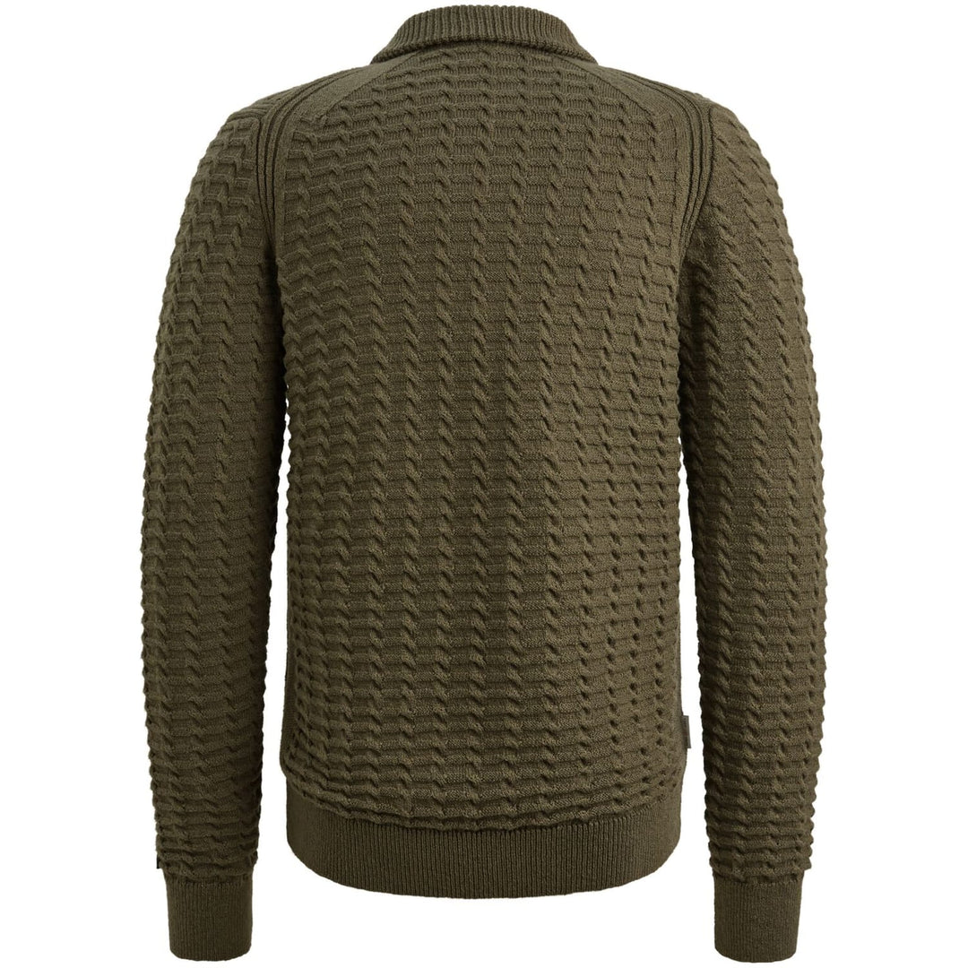 Cast Iron trui donkergroen – heren