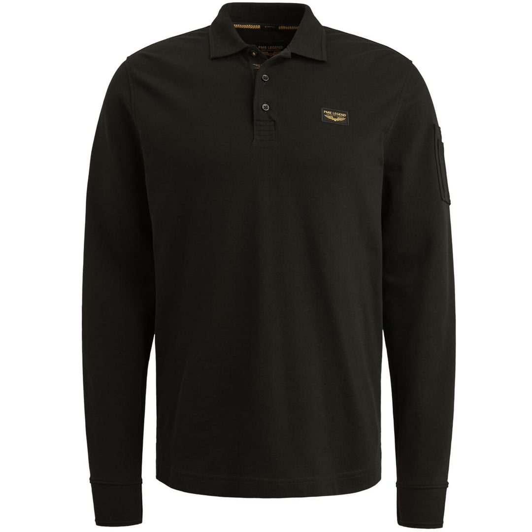 PME-Legend polo l/m zwart – heren