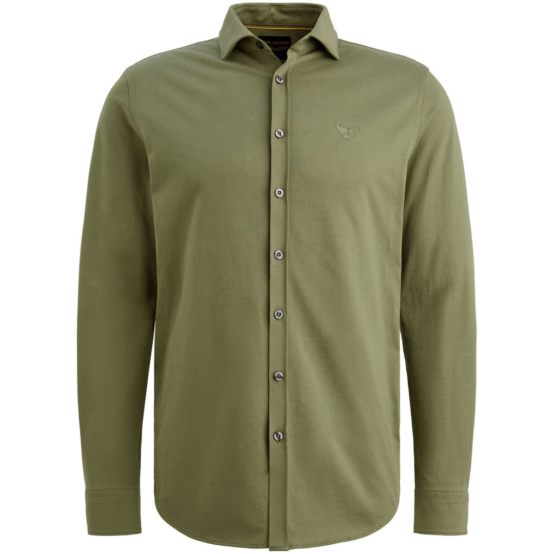 PME-Legend PSI2511234 overhemd l/m groen – heren