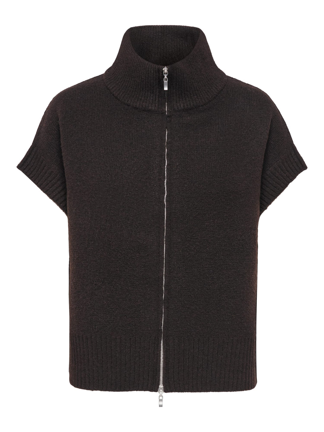 Jacqueline de Yong 15382986 Lea gebreid vest bruin