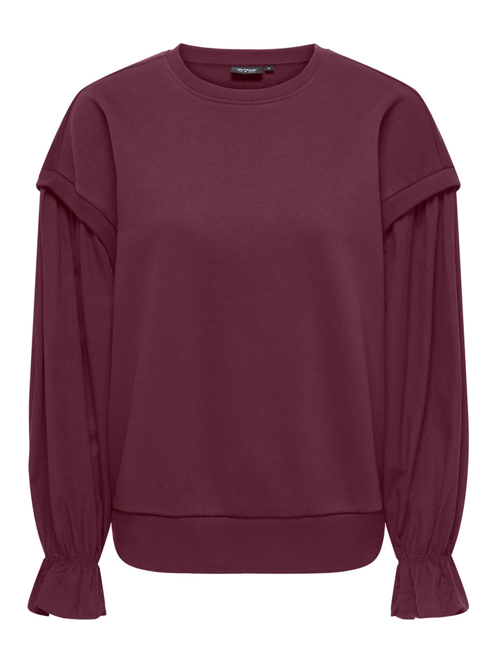 Only sweater dames bordeaux – 15383958 Lin
