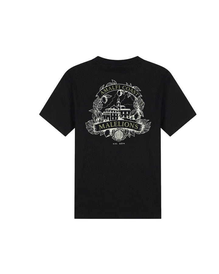 Malelions Men Dolce Vita T-Shirt zwart – heren