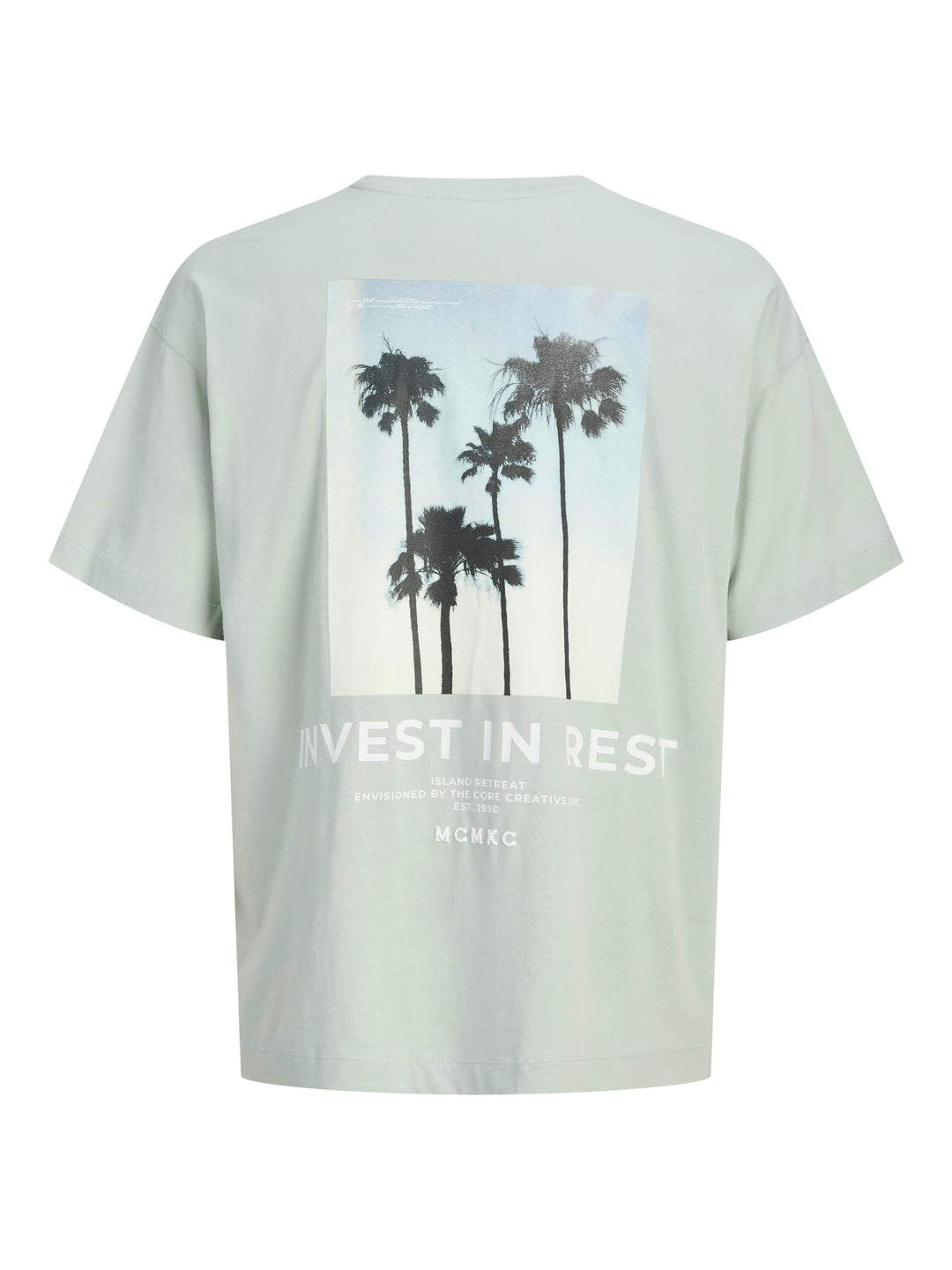 Jack & Jones T-shirt mint – heren