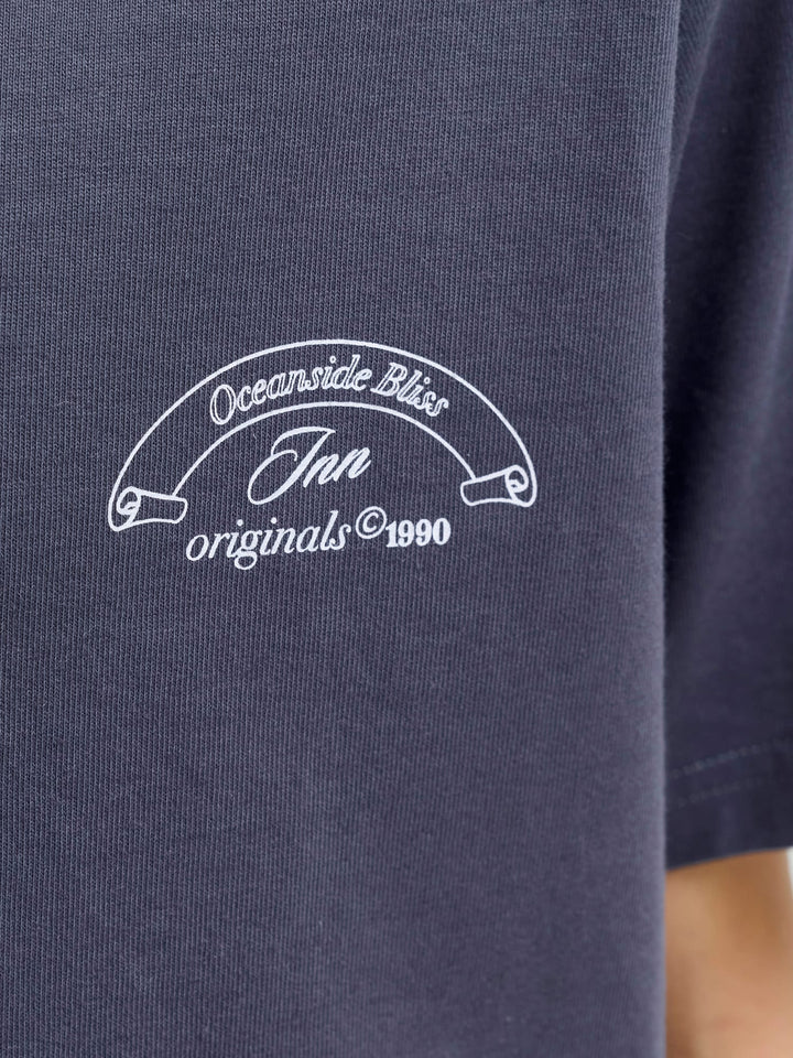 Jack & Jones Kids T-shirt Montauk rafblauw – jongens
