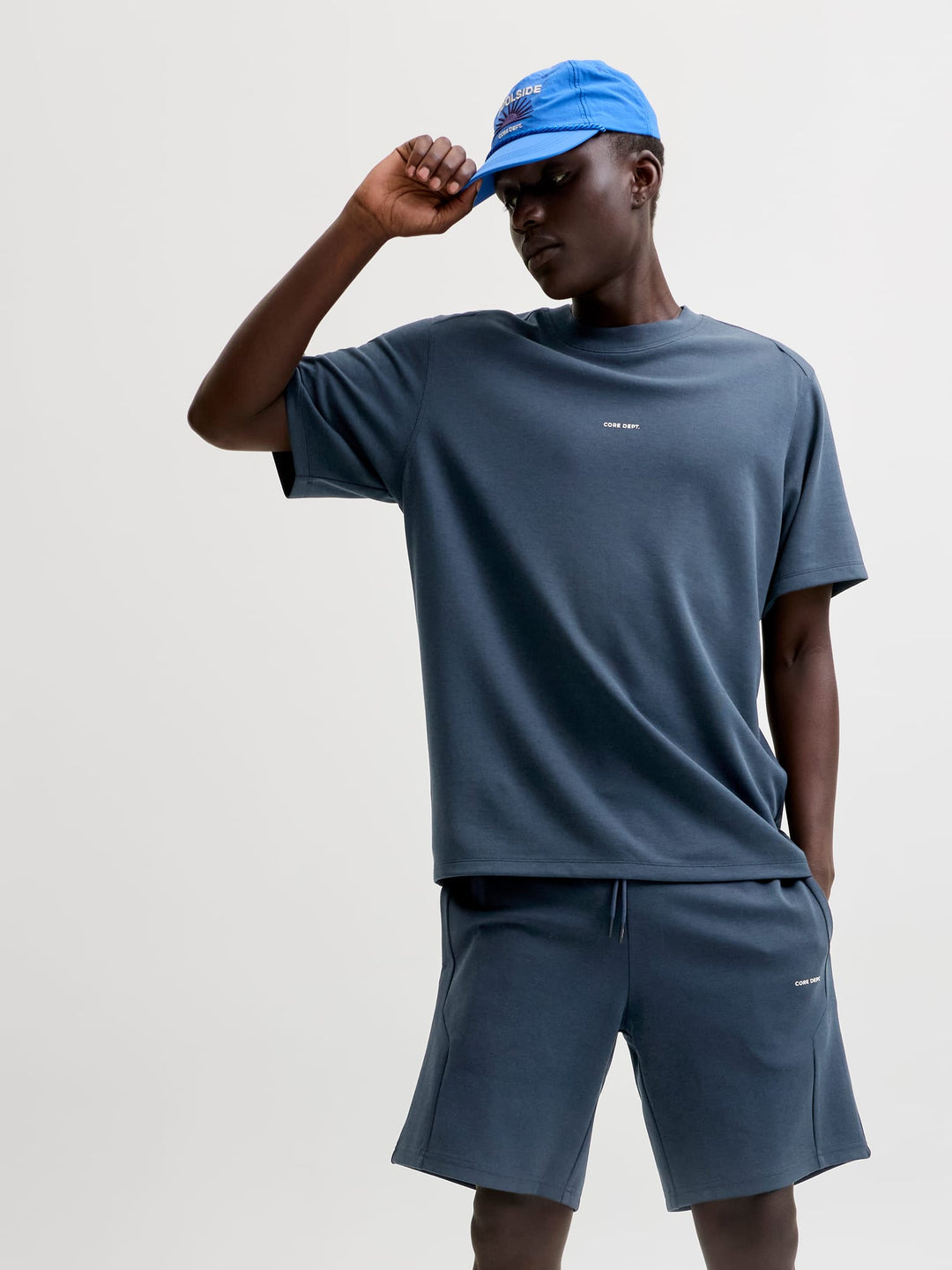 Jack & Jones 12301890 Spongytee T-shirt – heren - Navy