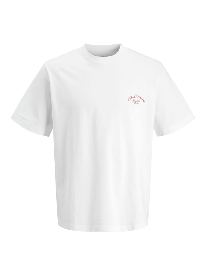 Jack & Jones Kids T-shirt Montauk - jongens - Wit