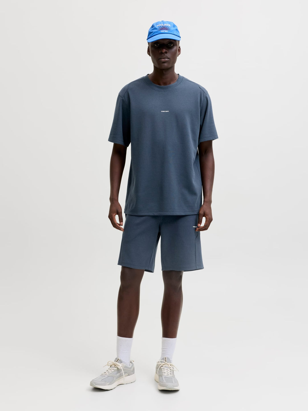 Jack & Jones 12301890 Spongytee T-shirt – heren - Navy