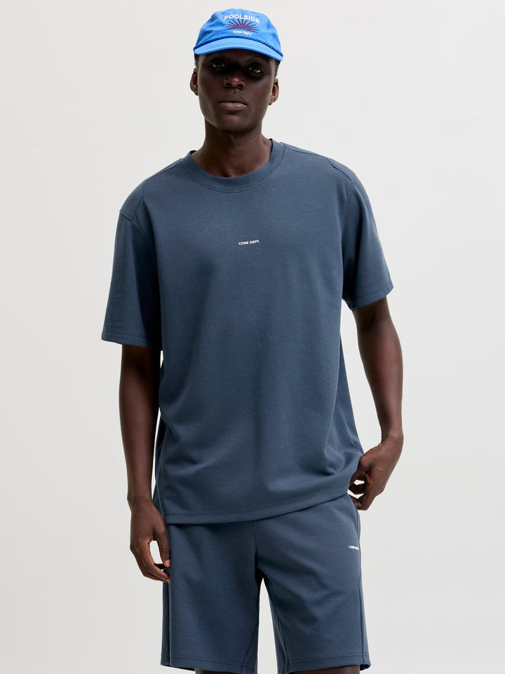 Jack & Jones 12301890 Spongytee T-shirt – heren - Navy