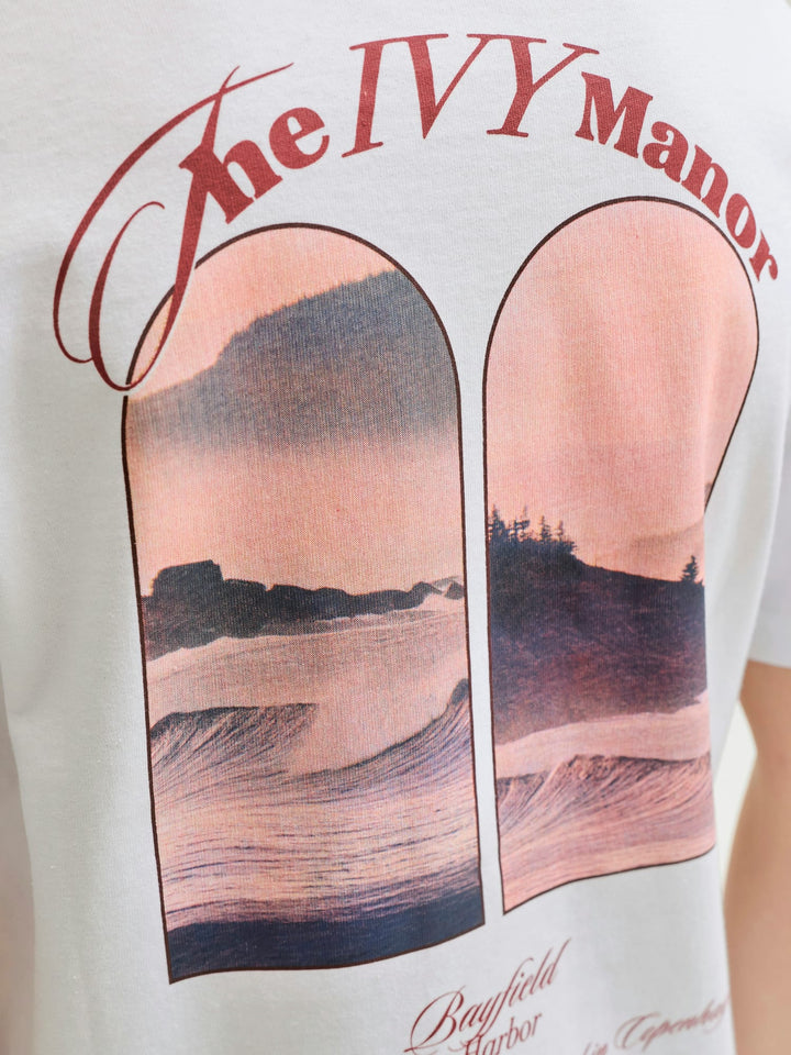 Jack & Jones Kids T-shirt Montauk - jongens - Wit