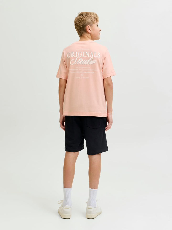 Jack & Jones Kids T-shirt Norrebro zalm/peach - jongens