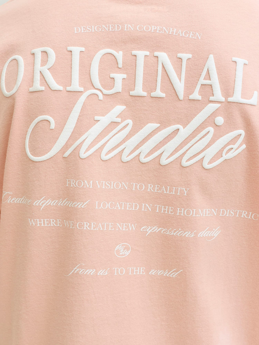 Jack & Jones Kids T-shirt Norrebro zalm/peach - jongens