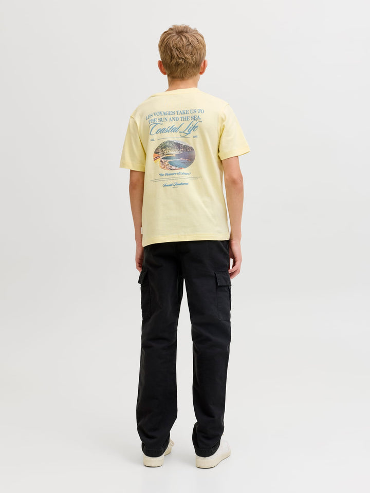 Jack & Jones Kids T-shirt geel – jongens