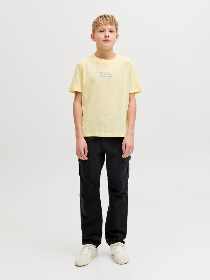 Jack & Jones Kids T-shirt geel – jongens