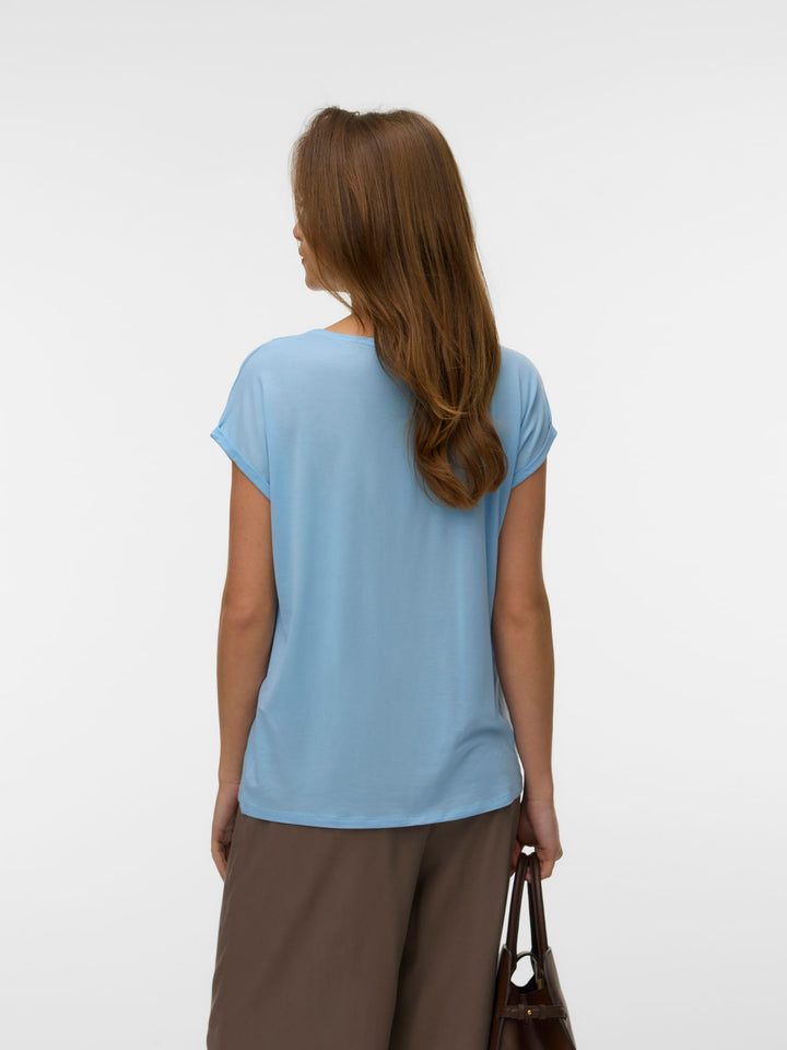 VERO MODA 10284468 Ava T-shirt lichtblauw – dames