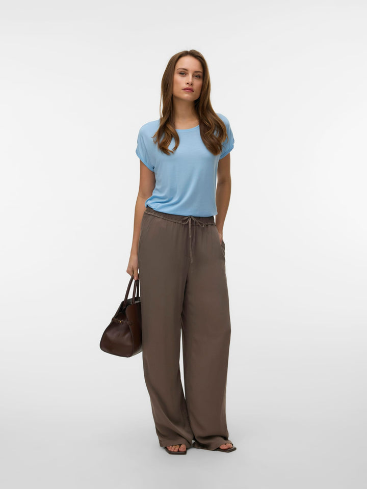 VERO MODA 10284468 Ava T-shirt lichtblauw – dames