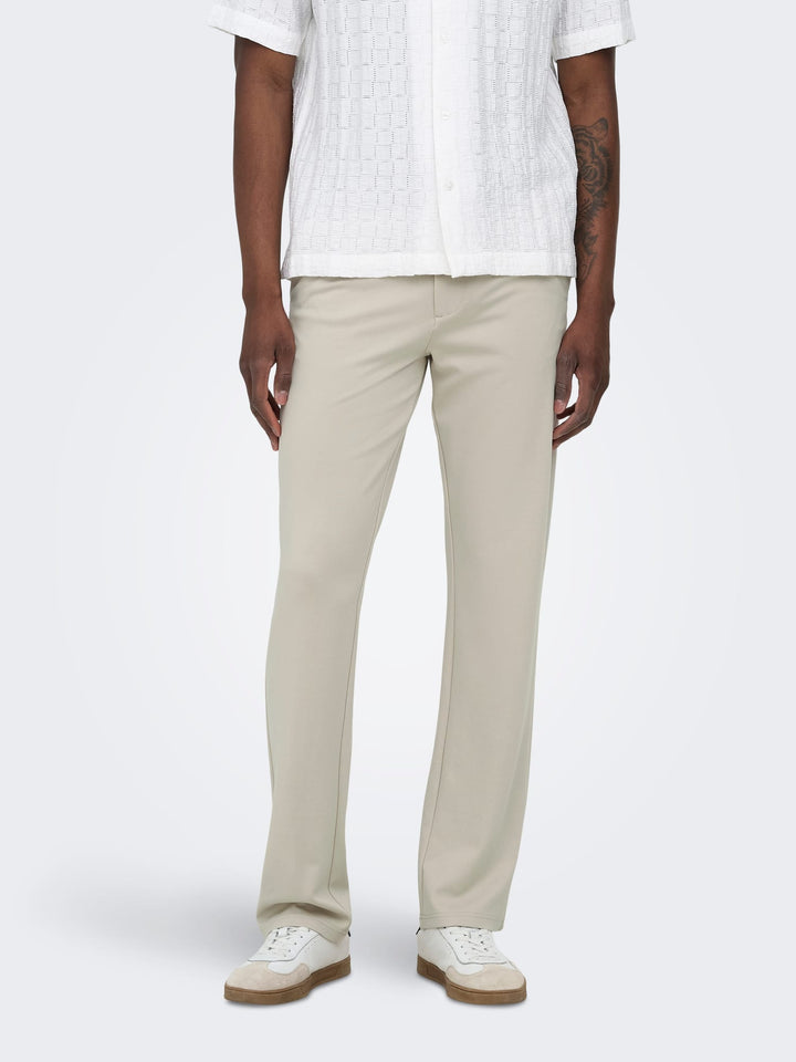 ONLY & SONS ONSMARK REG TAPERED chino broek beige – heren - L32