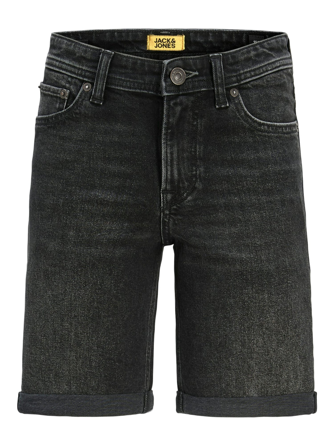 jack & jones kids short denim jongens zwart – Rick - Black Denim