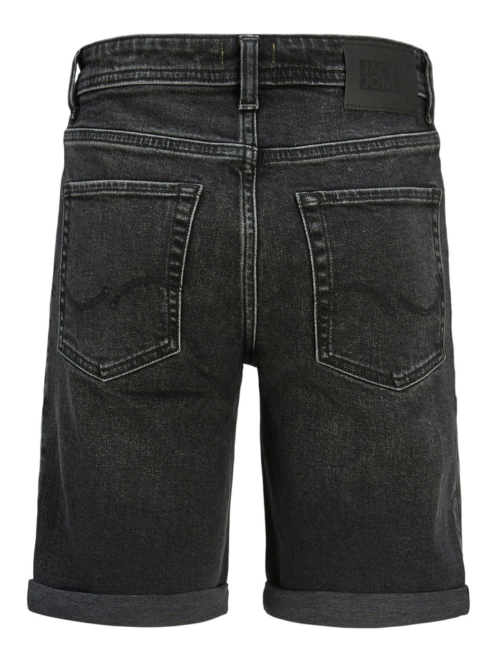 jack & jones kids short denim jongens zwart – Rick - Black Denim