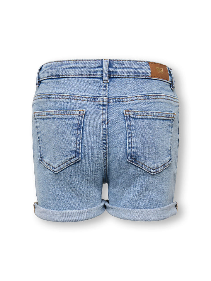 Kids Only short denim meisjes – KOGPHINE SHORTS - Blue Denim