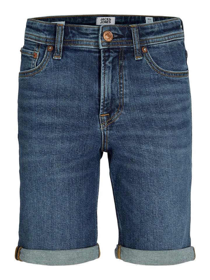 Jack & Jones Kids Rick short denim – jongens - Blue Denim