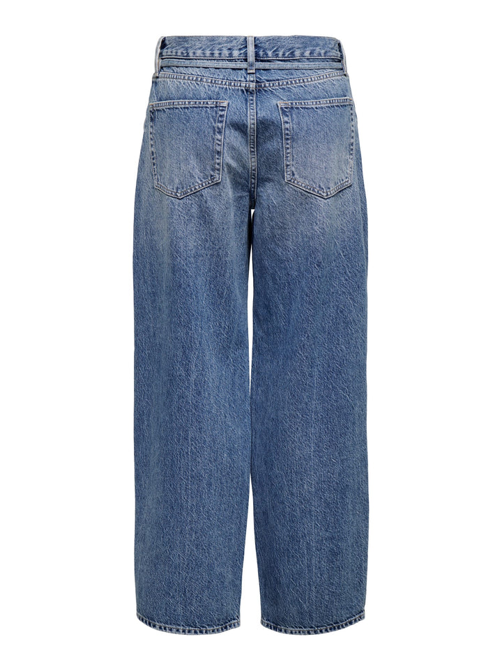 Only 15325796 Gianna jeans regular-straight fit dames blue denim - L30