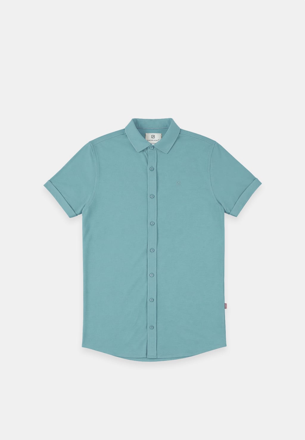 Gabbiano men overhemd k/m esmerald – heren