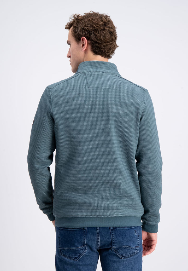 Gabbiano men 4265401 Bloke vest sweat heren – oud groen