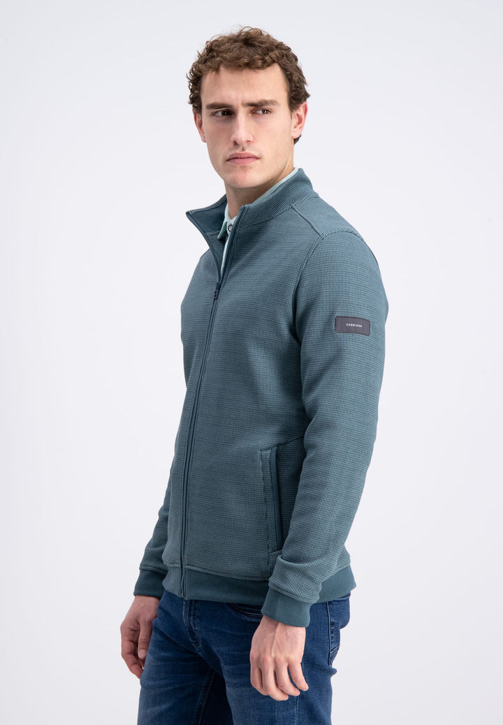 Gabbiano men 4265401 Bloke vest sweat heren – oud groen