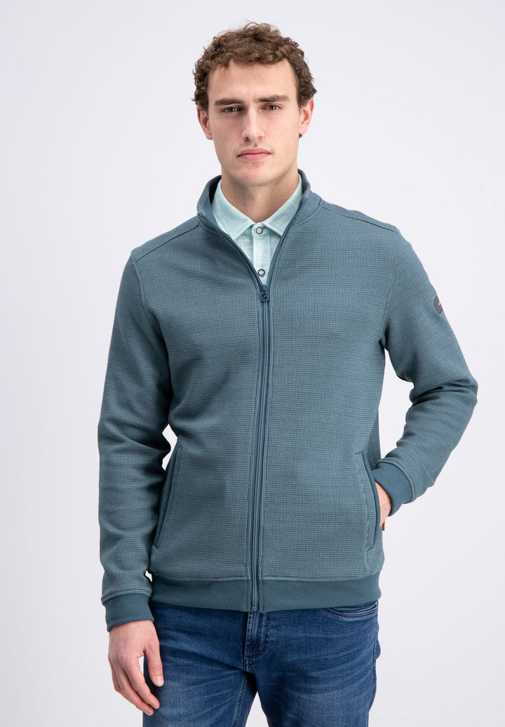 Gabbiano men 4265401 Bloke vest sweat heren – oud groen