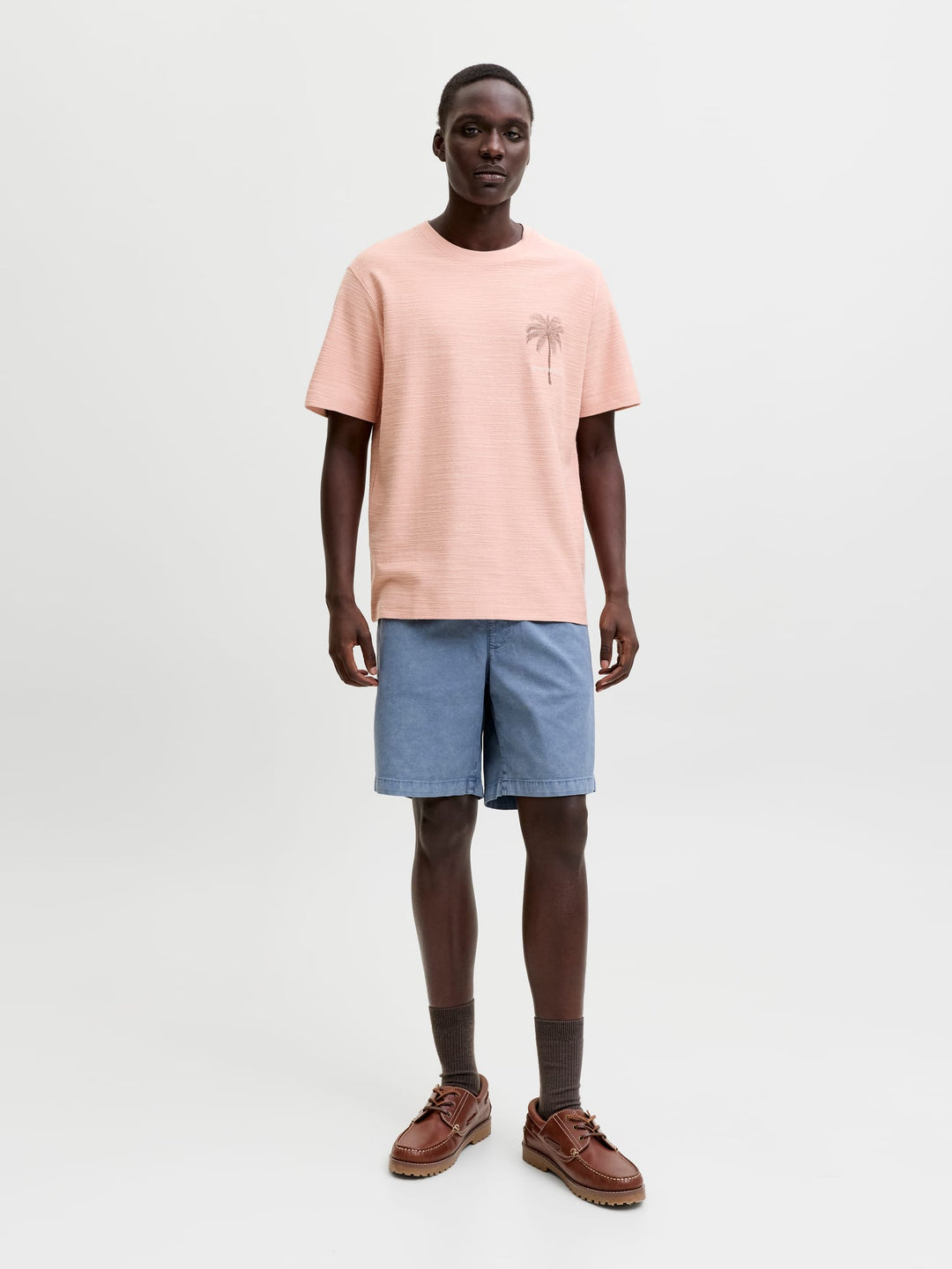 Jack & Jones Blaemmett T-shirt roze – heren
