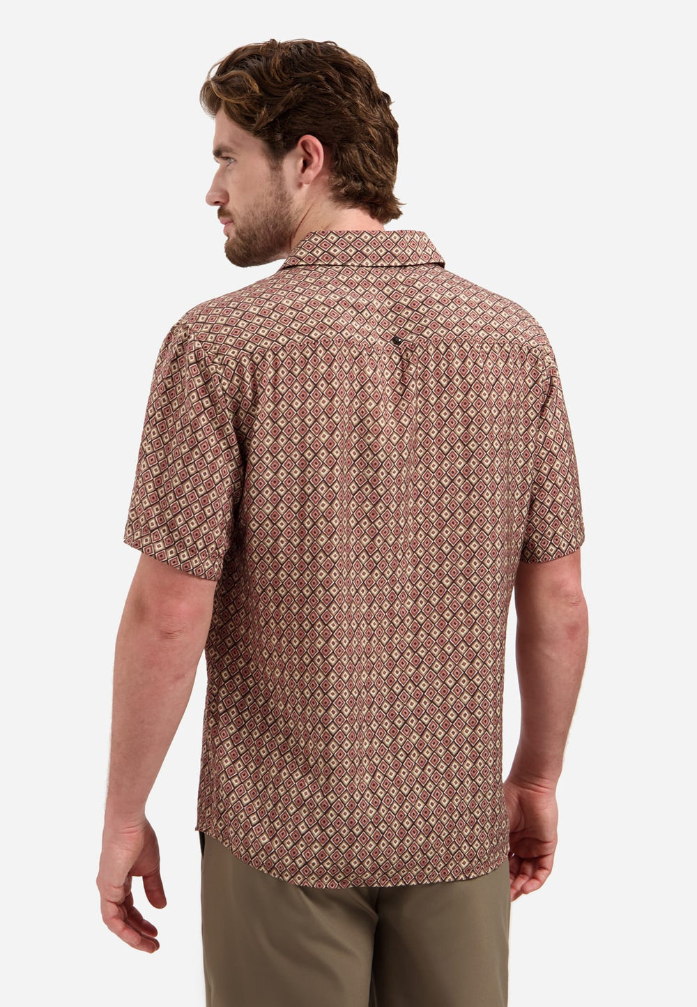 No excess 32460449 overhemd l/m heren steenrood