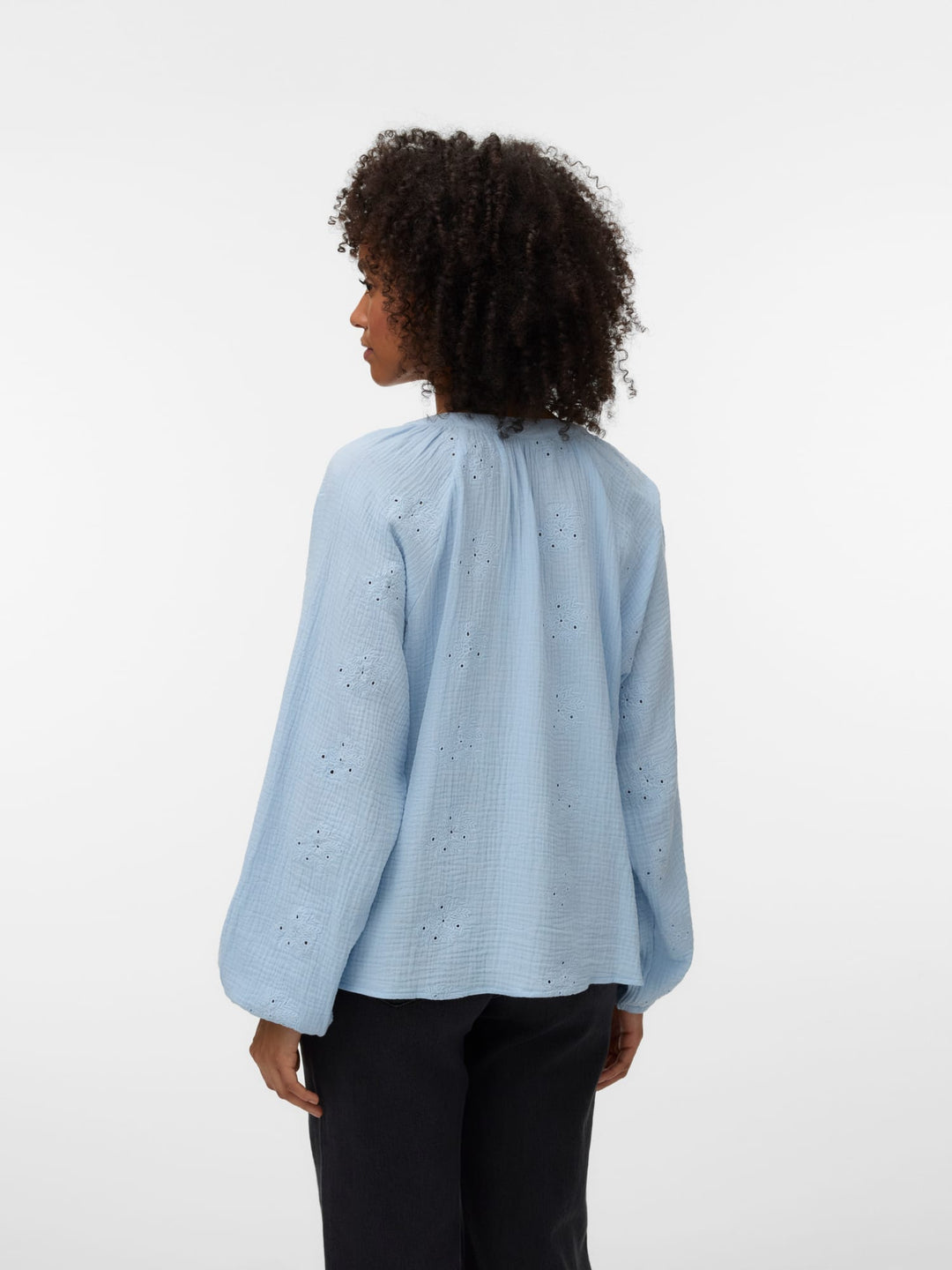 VERO MODA Natali top lichtblauw – dames