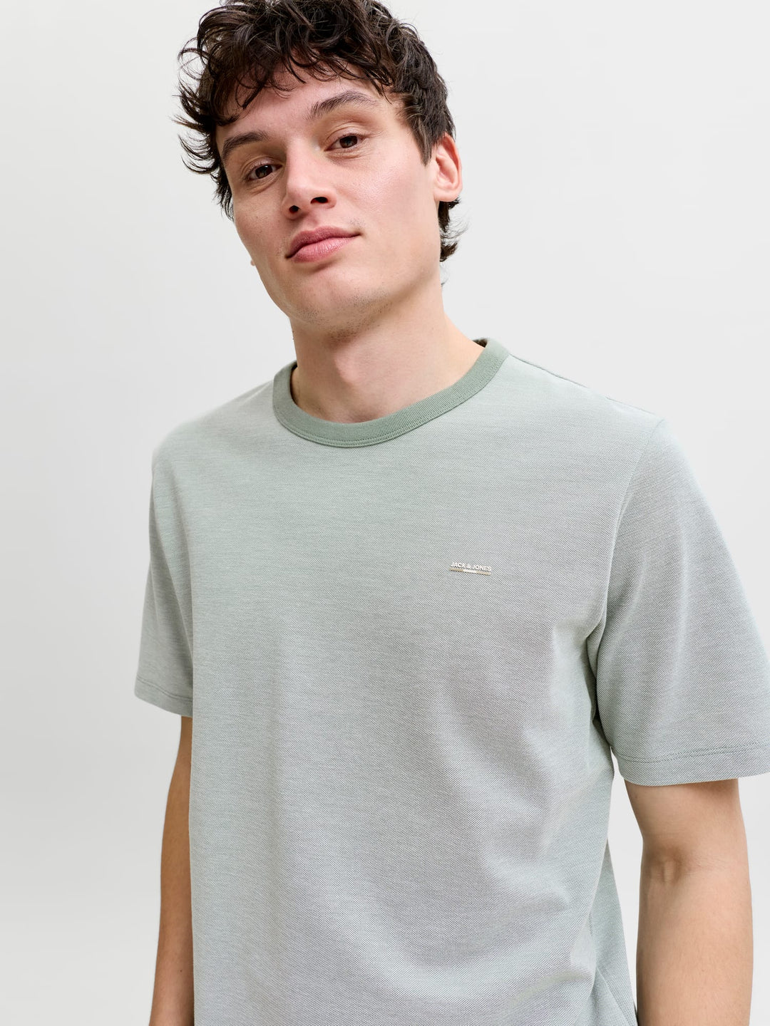 Jack & Jones T-shirt groen melee – heren