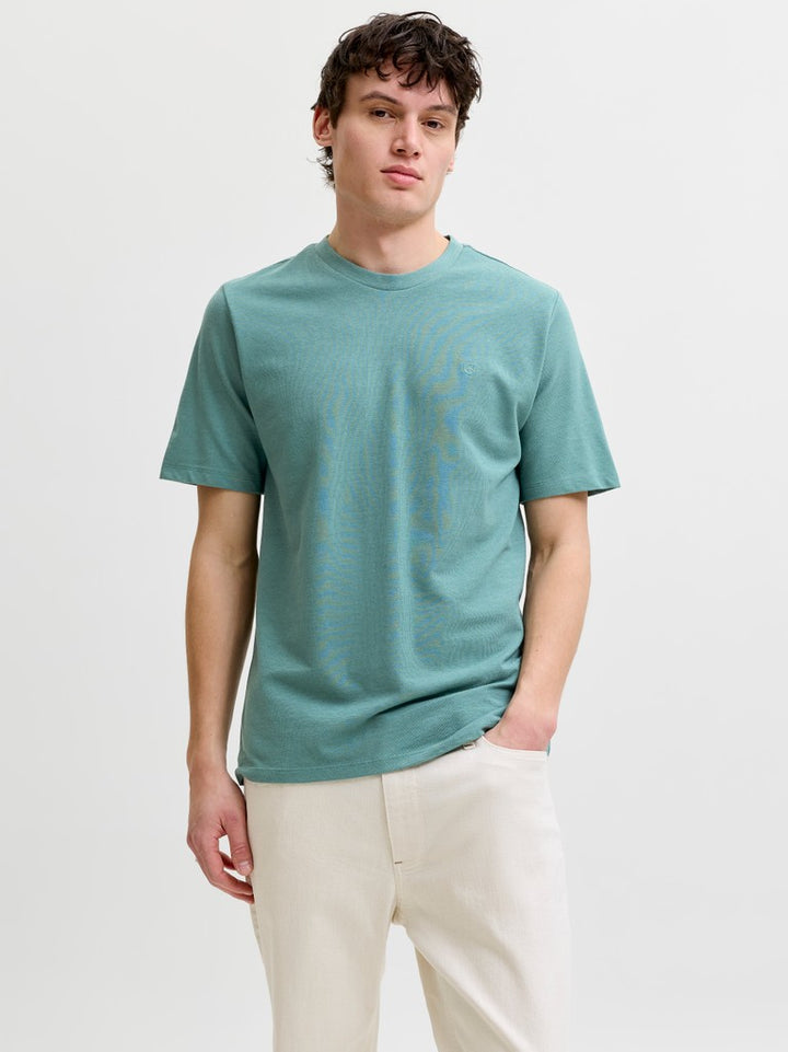 Jack & Jones JPRBLUHUG SS TEE esmerald – heren t-shirt
