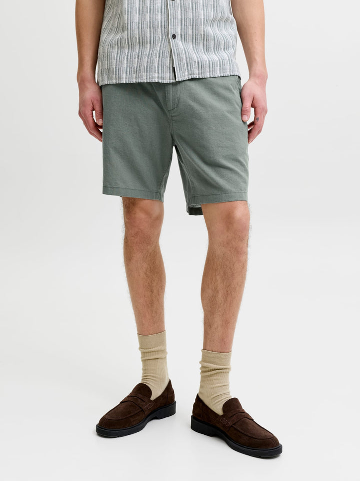 Jack &amp; Jones 12248627 stace short olijf – heren