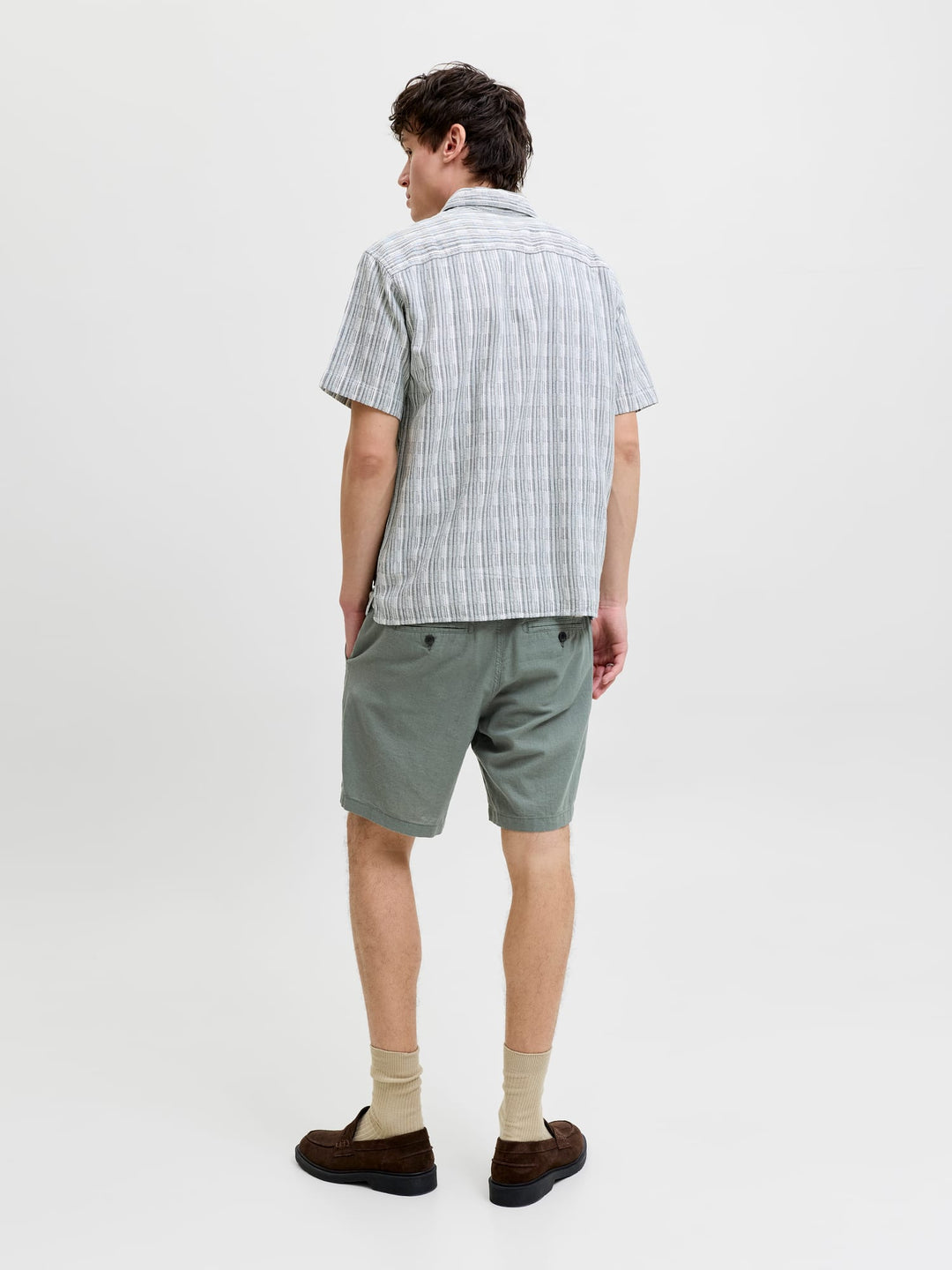 Jack &amp; Jones 12248627 stace short olijf – heren