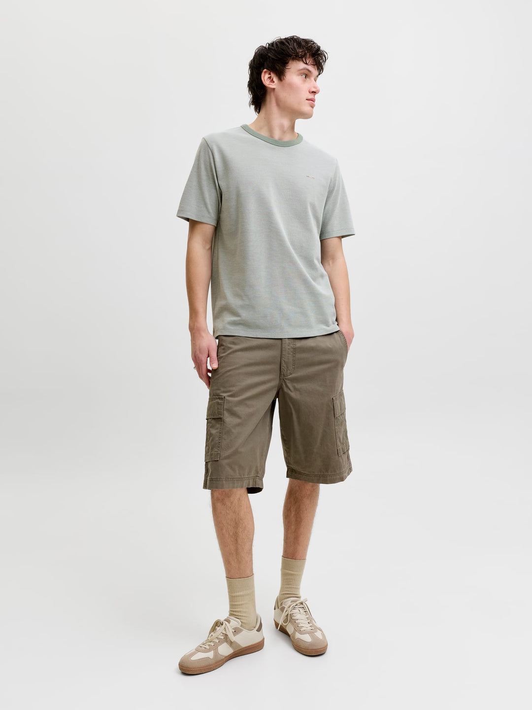 Jack & Jones 12276801 T-shirt groen melee – heren