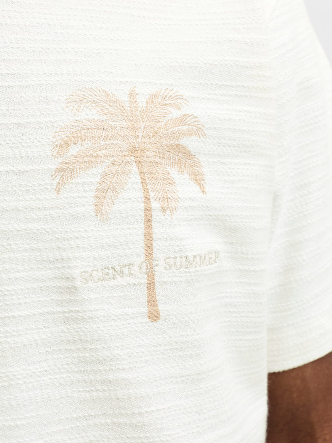 Jack & Jones Blaemett T-shirt off-white – heren