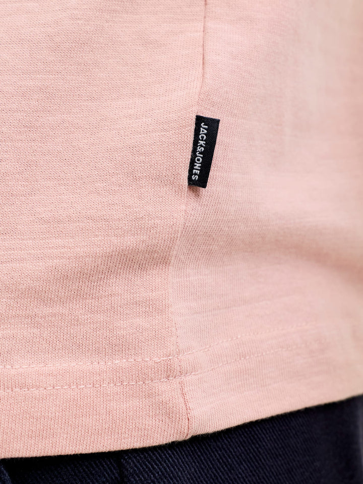 Jack & Jones JPRBLAJAKE SS TEE oud roze – heren T-shirt