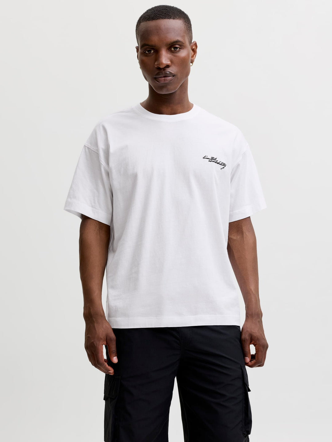 Jack & Jones 12295836 Eterna t-shirt off-white – heren