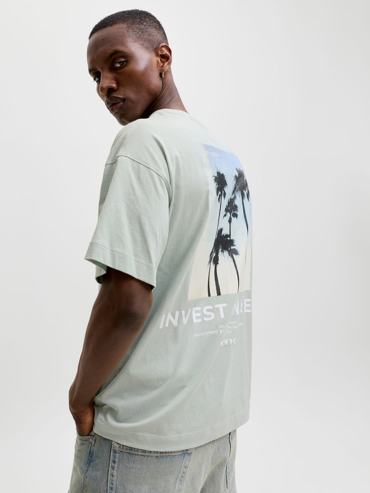 Jack & Jones T-shirt mint – heren