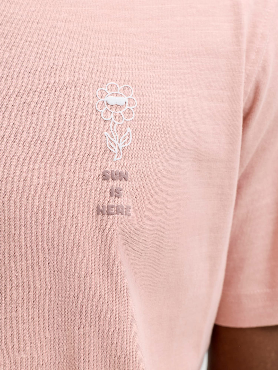 Jack & Jones JPRBLAJAKE SS TEE oud roze – heren T-shirt
