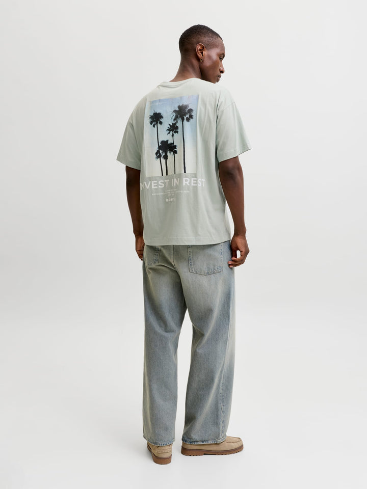 Jack & Jones T-shirt mint – heren