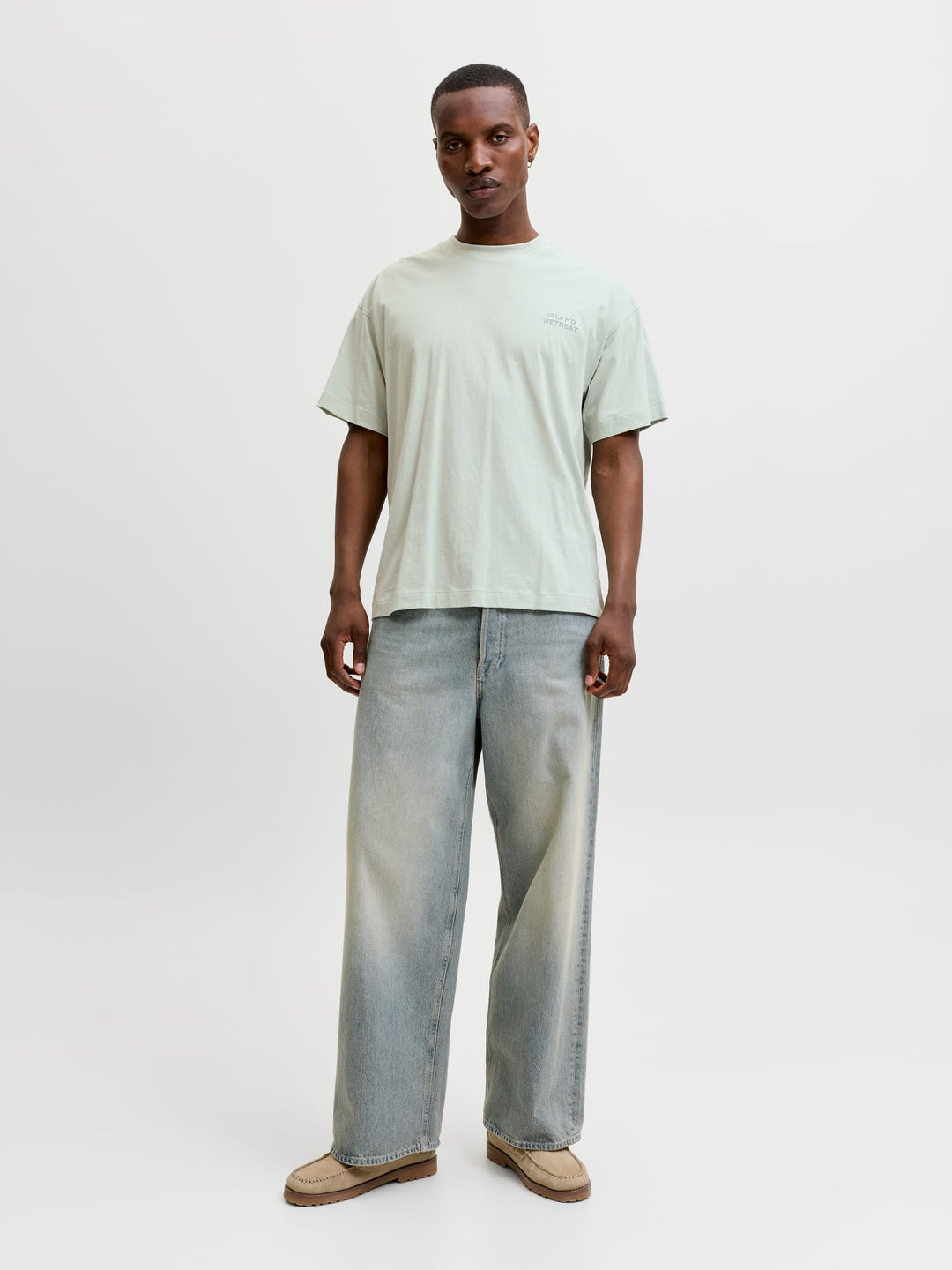 Jack & Jones T-shirt mint – heren