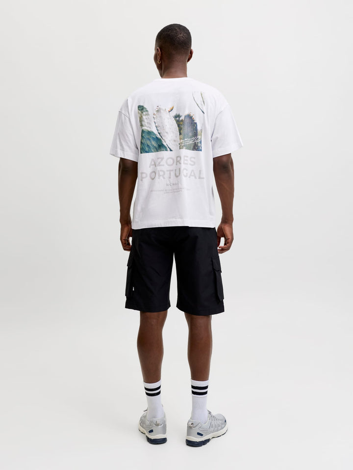 Jack & Jones JCOETERNA T-shirt off-white – heren