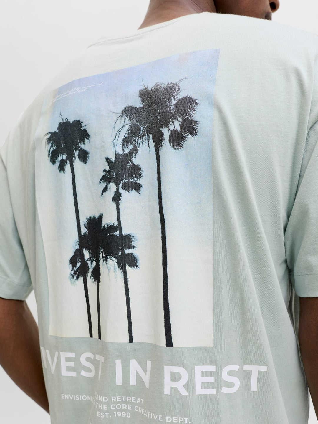 Jack & Jones T-shirt mint – heren