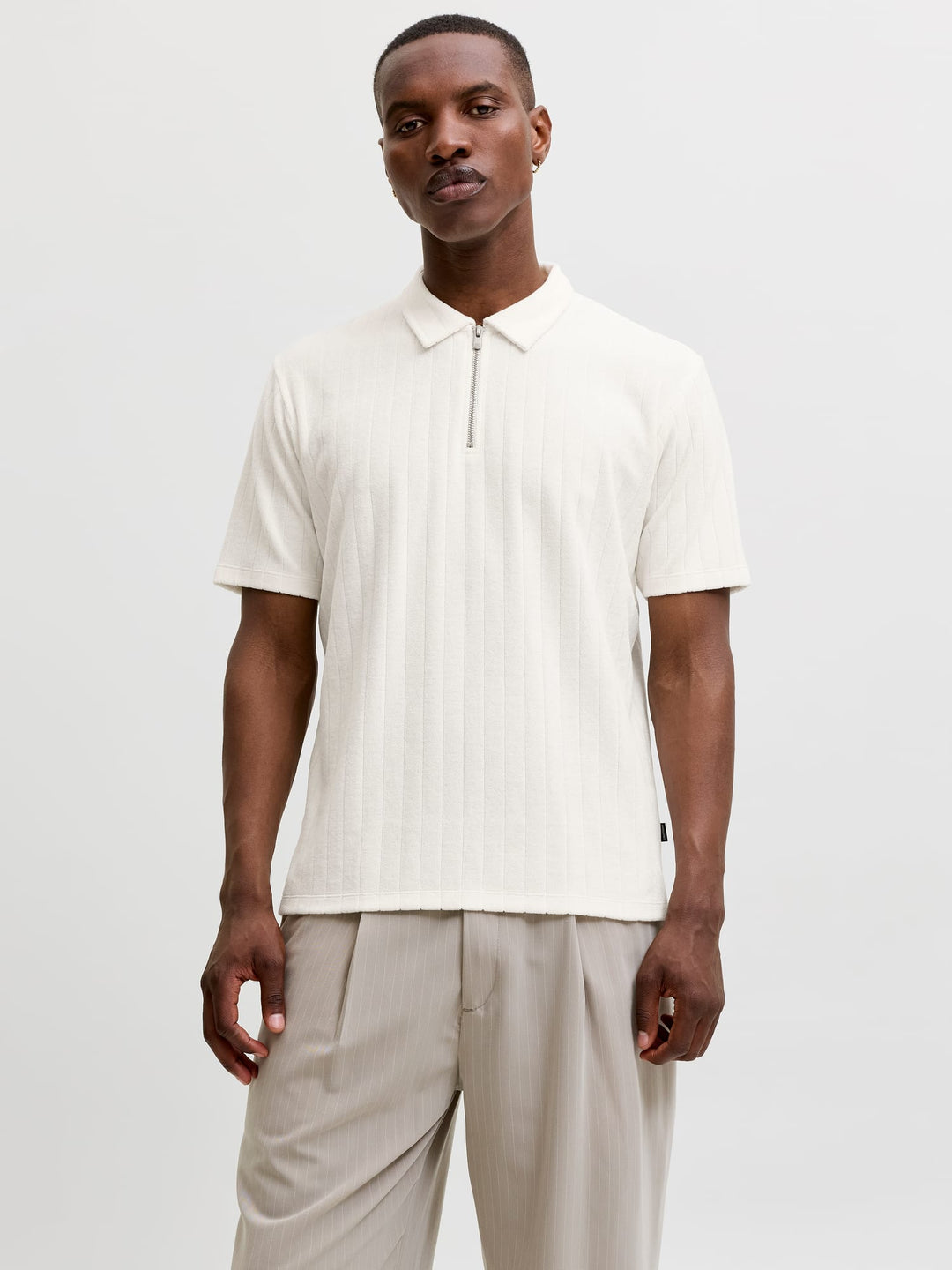 Jack & Jones Blaelijah polo off-white – heren