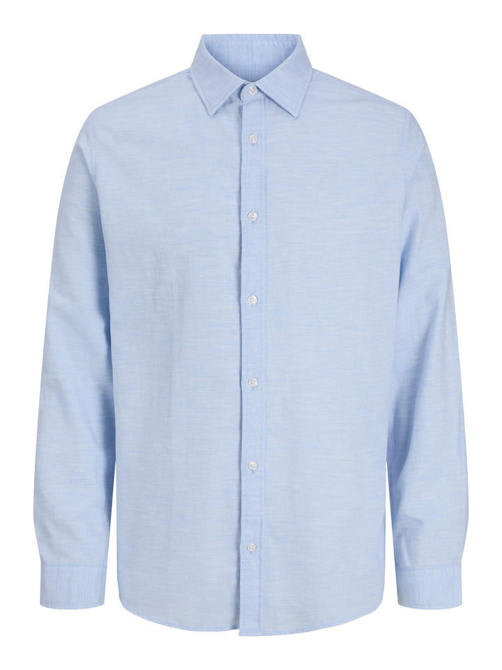 Jack & Jones Field overhemd l/m lichtblauw – heren