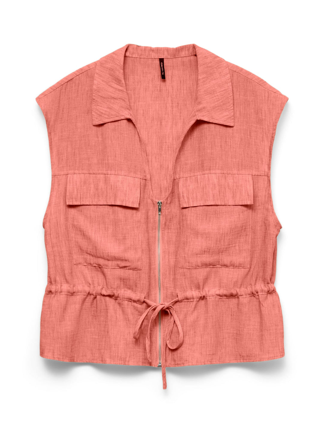 VERO MODA gilet dames Charline oud roze